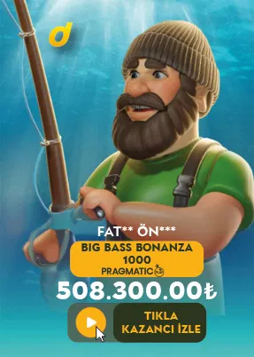 Damabet'te Pragmatic Play'in Big Bass Bonanza 1000 slotunda 508.300 TL'lik büyük kazanç! Balıkçının büyük avını yakaladığı o anı görmek için tıkla izle.