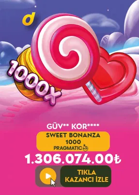 Damabet'te tatlı bir rekor! Pragmatic Play'in Sweet Bonanza 1000 oyununda üyemiz 1.306.074 TL'lik inanılmaz bir kazanca imza attı. Bu anı izle!