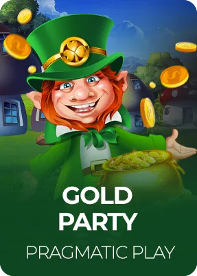 Damabet'te Pragmatic Play'in Gold Party slotuyla İrlanda şansını yakala! Şanslı cüce (leprechaun) ile altın dolu bir partiye katıl ve büyük ödülleri topla.