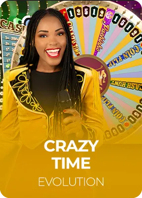 Damabet'te eğlencenin zirvesi Crazy Time'a katıl! Evolution'ın bu renkli oyun şovunda çarkı çevir, bonus oyunlarında büyük ödülleri kazanma şansı yakala.