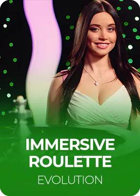 Damabet'te sinematik casino deneyimi! Evolution'ın Immersive Roulette oyununda topun düşüşünü ağır çekimde, HD kalitesinde izle. Heyecan anbean seninle!