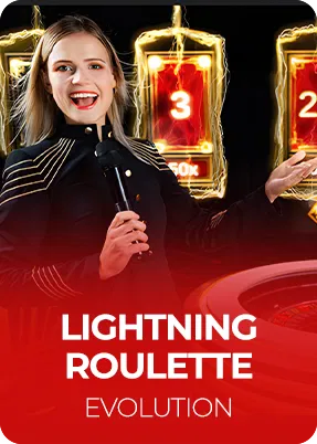 Damabet'te Evolution'ın ödüllü oyunu Lightning Roulette heyecanını yaşa! Canlı sunucu eşliğinde şanslı sayılara düşen çarpanlarla kazancını katla!