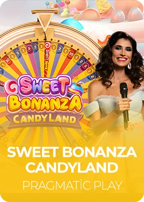 Damabet'te Pragmatic Play'in en tatlı şovu Sweet Bonanza Candyland seni bekliyor. Canlı sunucu ile çarkı çevir, şeker dolu bonus oyunlarında kazan!