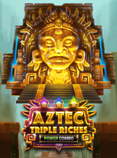 Aztec Triple Riches | Unleash the Power Combo Feature Journey to an ancient civilization with Aztec Triple Riches. A magnificent golden idol stands guard over a temple, offering a Power Combo feature for massive wins.