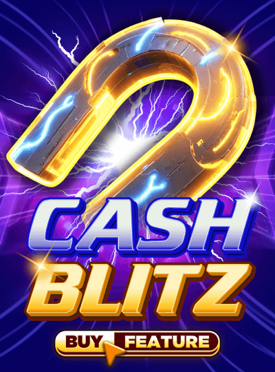 Cash Blitz Slot | An Electrifying Game with a Buy Feature Feel the electric energy of Cash Blitz! A powerful magnet attracts huge wins in this thrilling slot game that features an exciting Buy Feature option for instant action.
