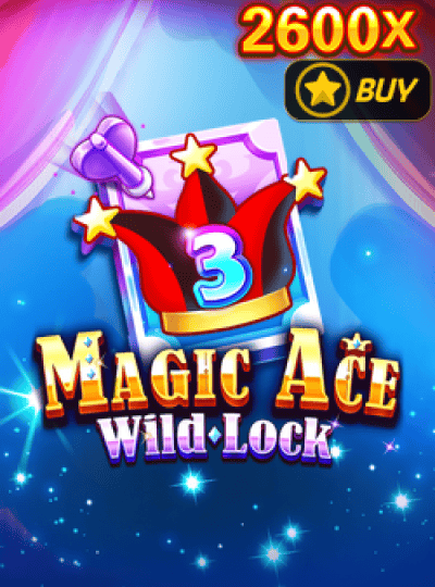 Magic Ace Wild Lock | A Magical Card-Themed Slot Experience the magic of the circus in Magic Ace Wild Lock. This colorful slot features a special wild card with a jester hat, offering wins up to 2600x your bet.