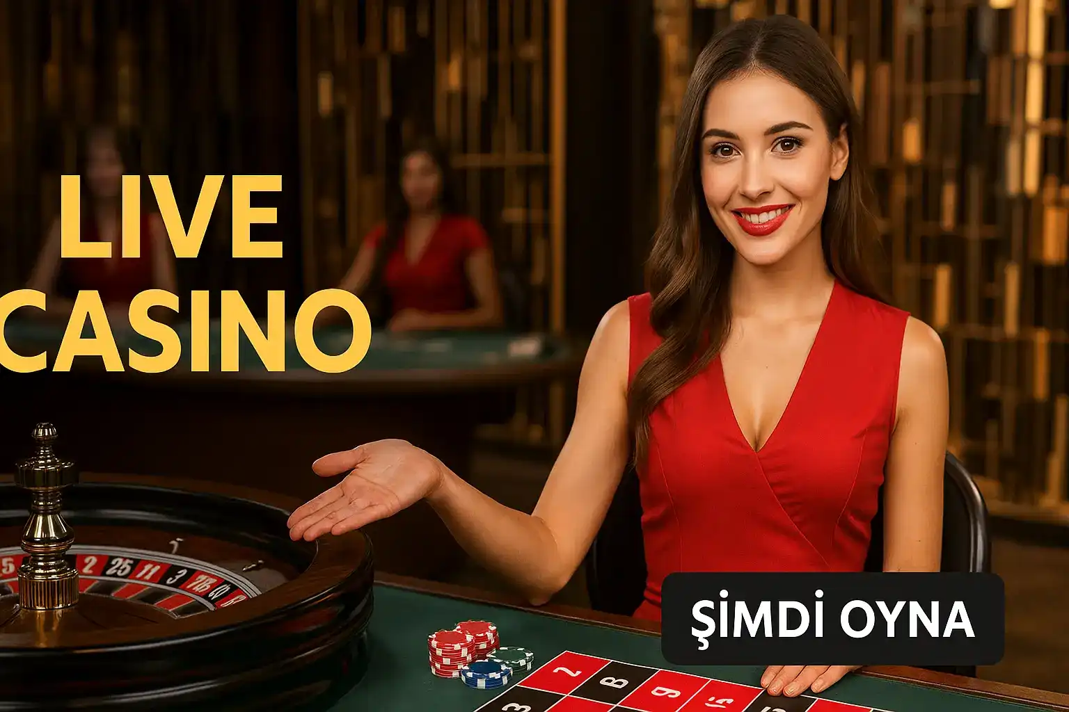 Damabet Live Casino Deneyimi | Şimdi Oyna Damabet Live Casino'da profesyonel krupiye sizi rulet masasına davet ediyor. Gerçek casino atmosferini evinizde yaşamak için şimdi oyna ve kazanmaya başla.