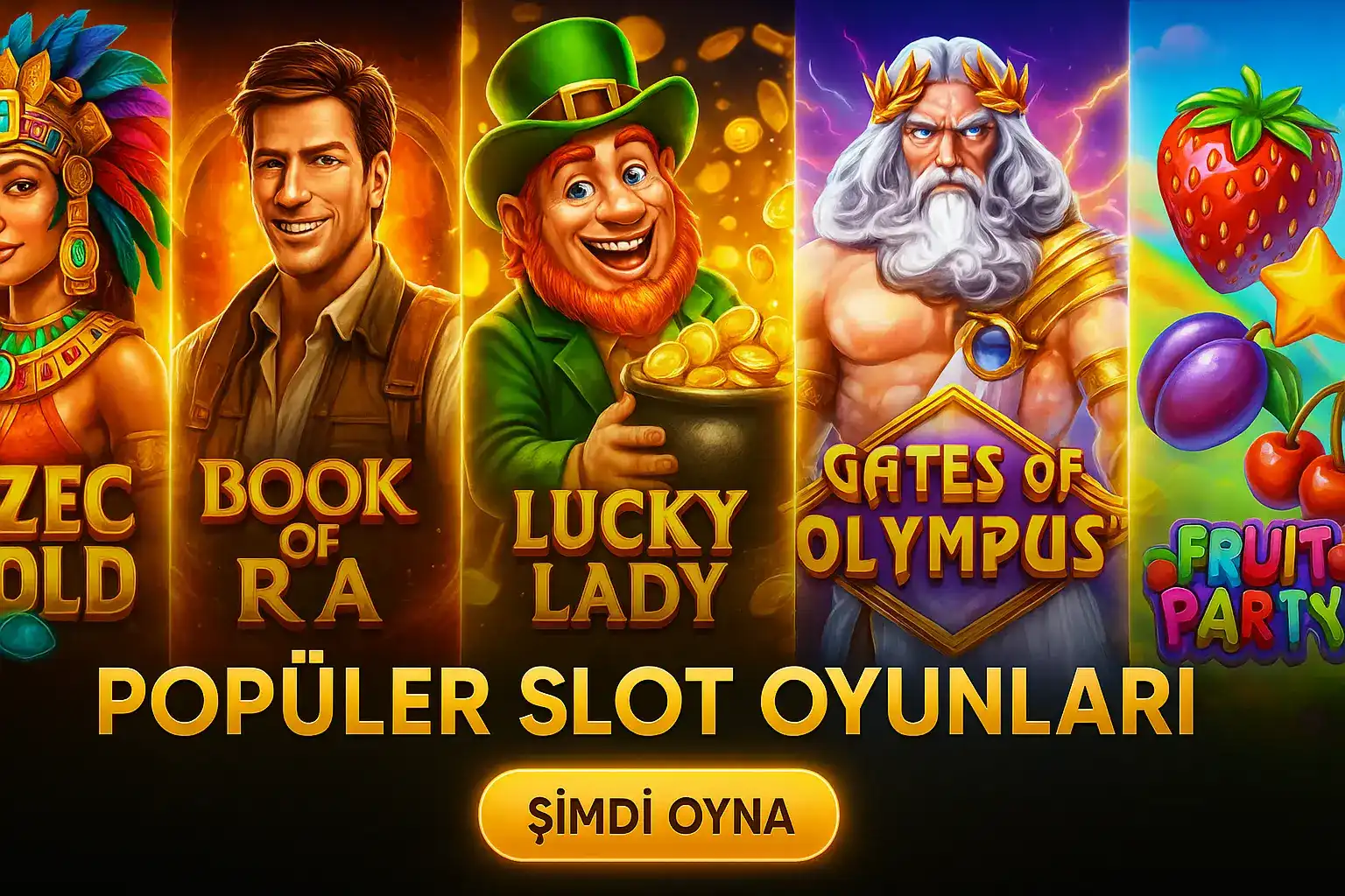 Damabet Popüler Slot Oyunları | Şimdi Oyna Damabet en popüler slot oyunları seni bekliyor! Gates of Olympus, Book of Ra, Aztec Gold ve Fruit Party gibi favori oyunları keşfetmek için şimdi oyna.